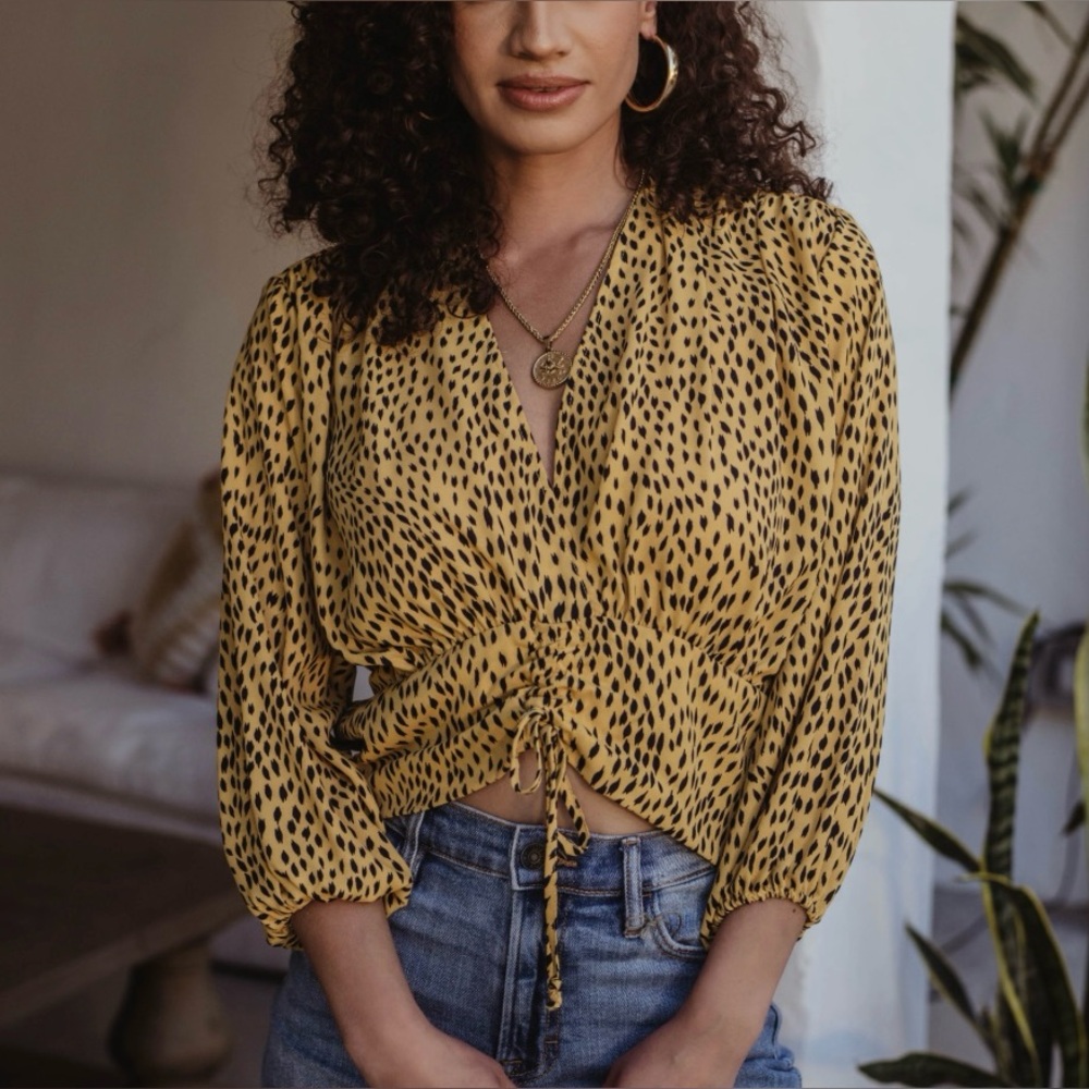 Verónica M Solar Cinched Blouse, size M